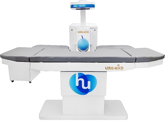 (사진설명) 휴온스메디텍이 새롭게 출시한 체외충격파 쇄석기 URO-MXD 
